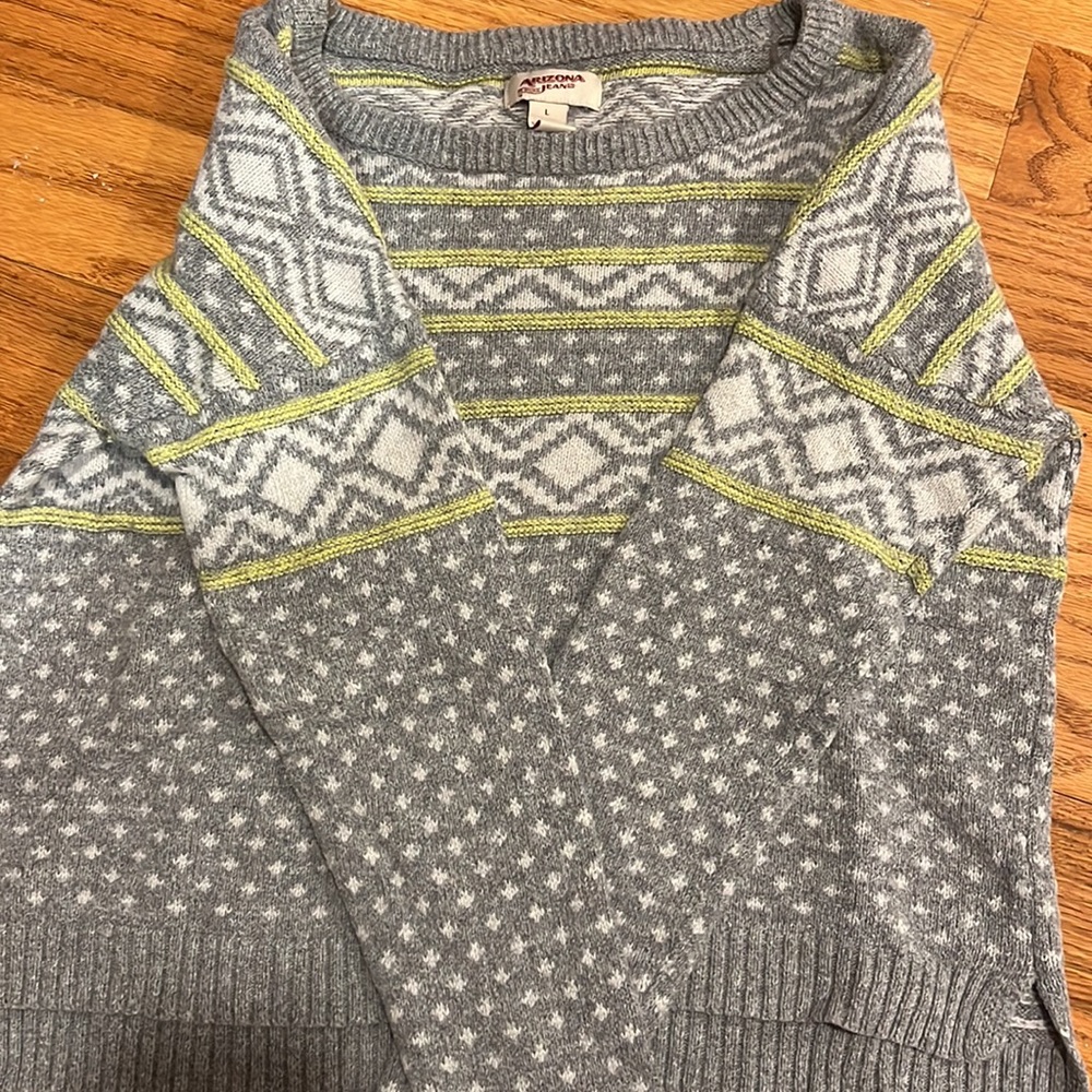 Patterned Sweaters Blue - image 3